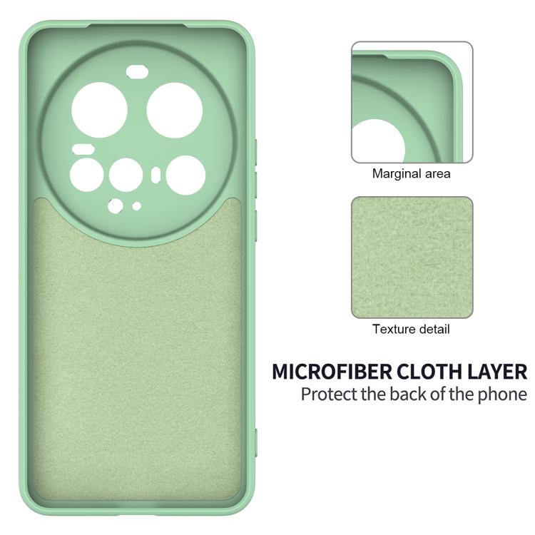 For Xiaomi 15 Ultra Solid Color Liquid Silicone Dropproof Full Coverage Phone Case