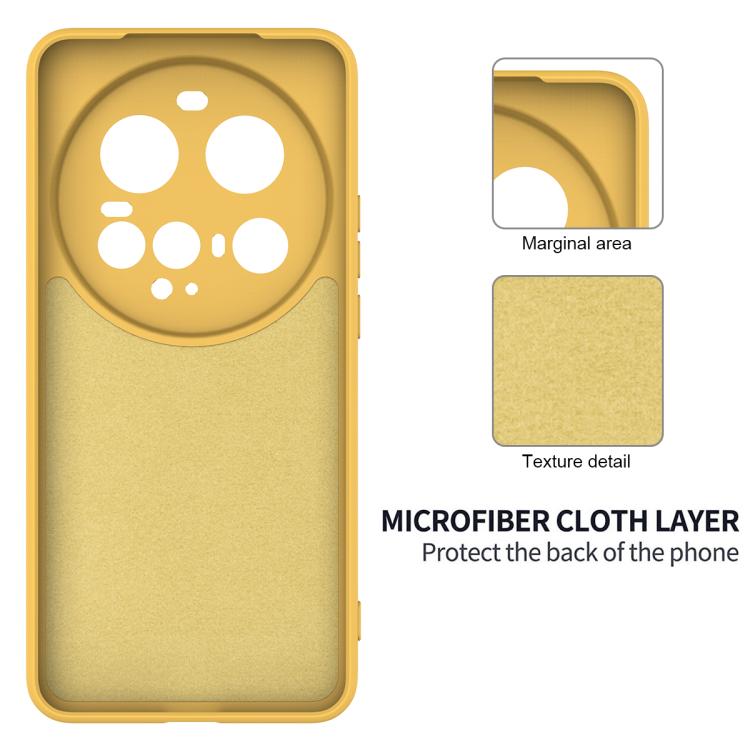 For Xiaomi 15 Ultra Solid Color Liquid Silicone Dropproof Full Coverage Phone Case