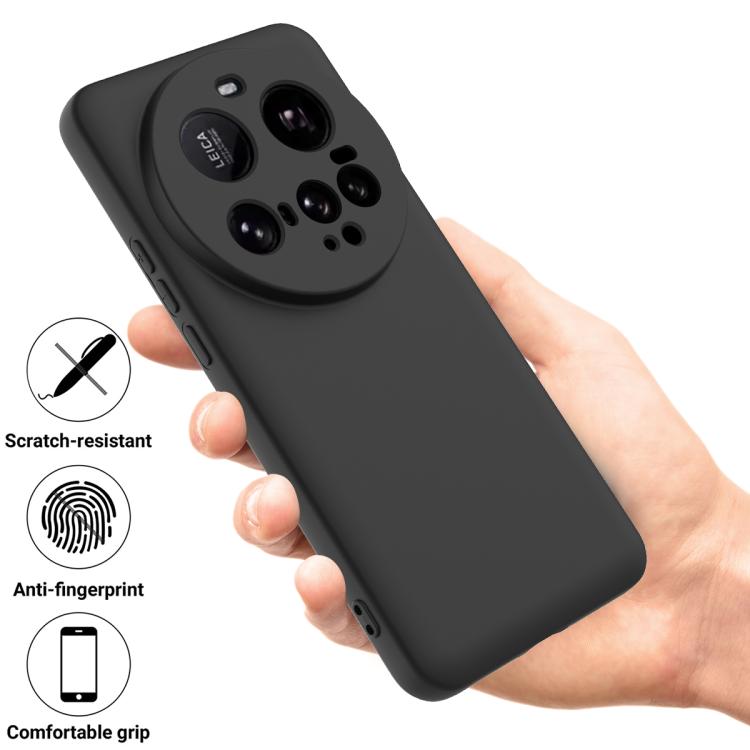 For Xiaomi 15 Ultra Solid Color Liquid Silicone Dropproof Full Coverage Phone Case