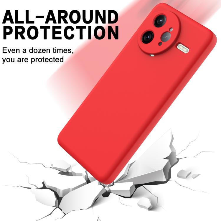 For Xiaomi Poco F7 Ultra Solid Color Liquid Silicone Dropproof Full Coverage Phone Case