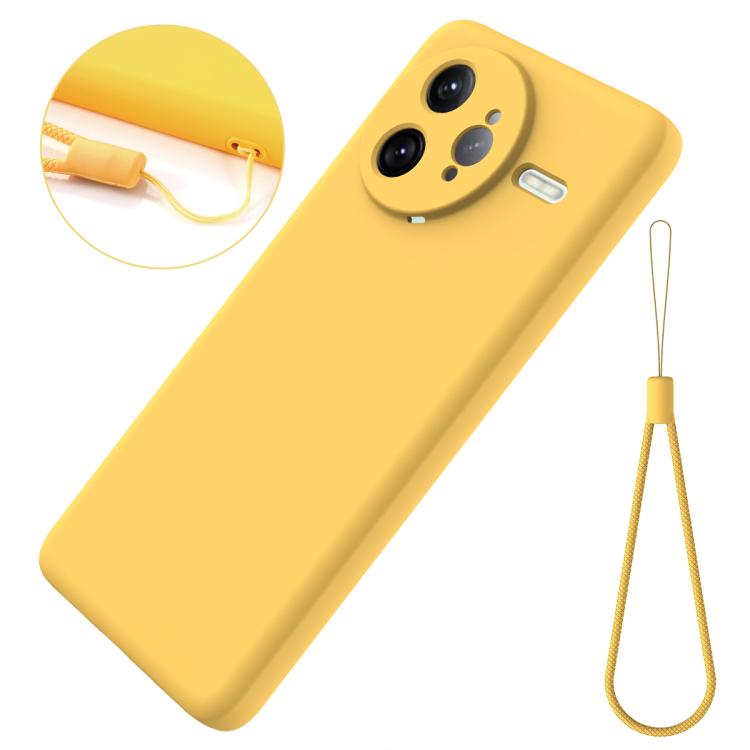 For Xiaomi Poco F7 Ultra Solid Color Liquid Silicone Dropproof Full Coverage Phone Case