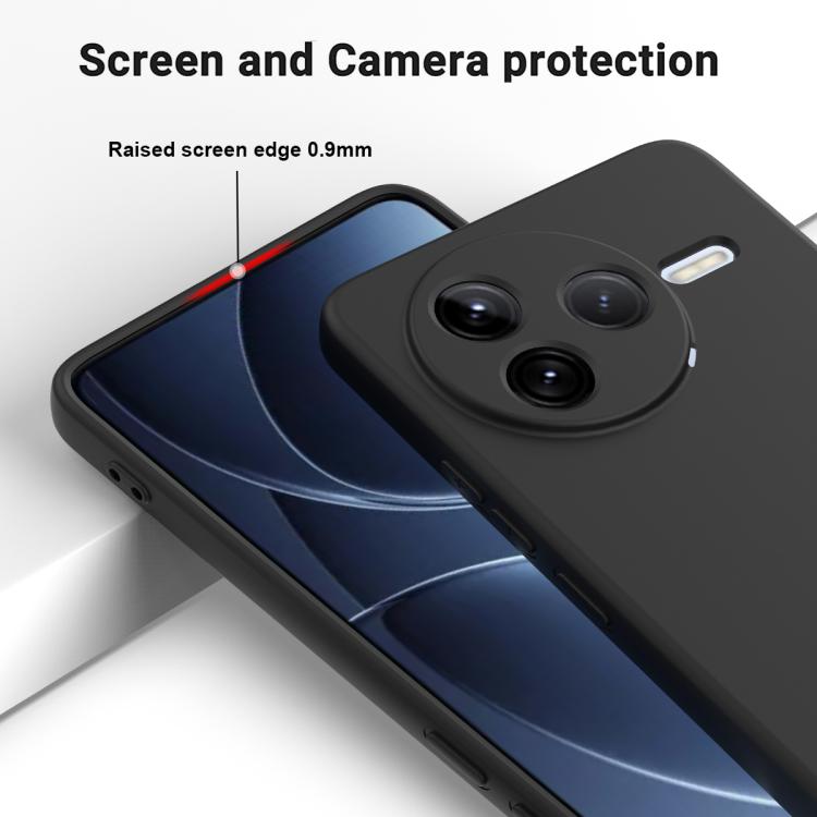 For Xiaomi Poco F7 Pro Solid Color Liquid Silicone Dropproof Full Coverage Phone Case