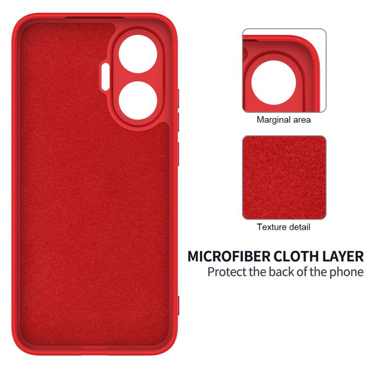 For Xiaomi Poco F7 / Redmi Turbo 4 Pro Solid Color Liquid Silicone Dropproof Full Coverage Phone Case