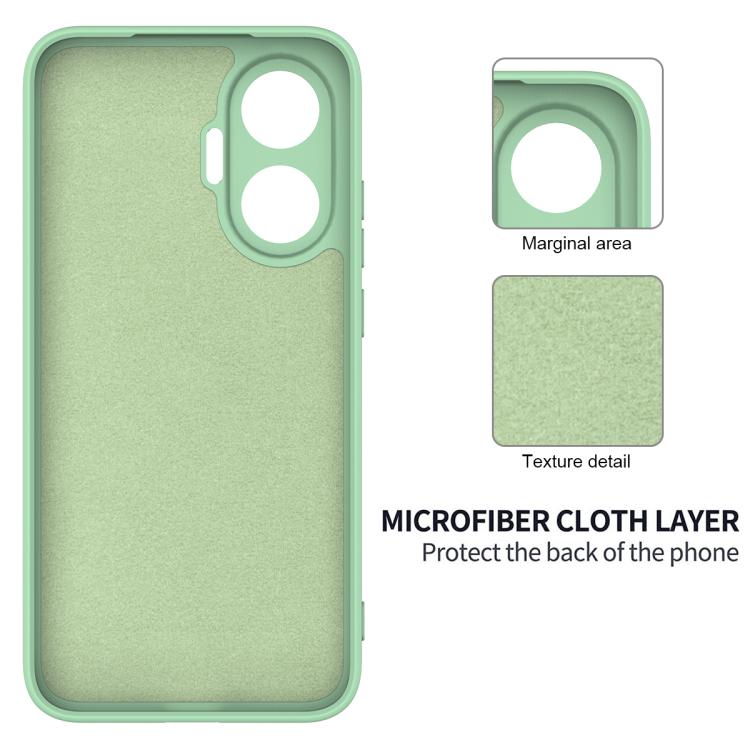 For Xiaomi Poco F7 / Redmi Turbo 4 Pro Solid Color Liquid Silicone Dropproof Full Coverage Phone Case