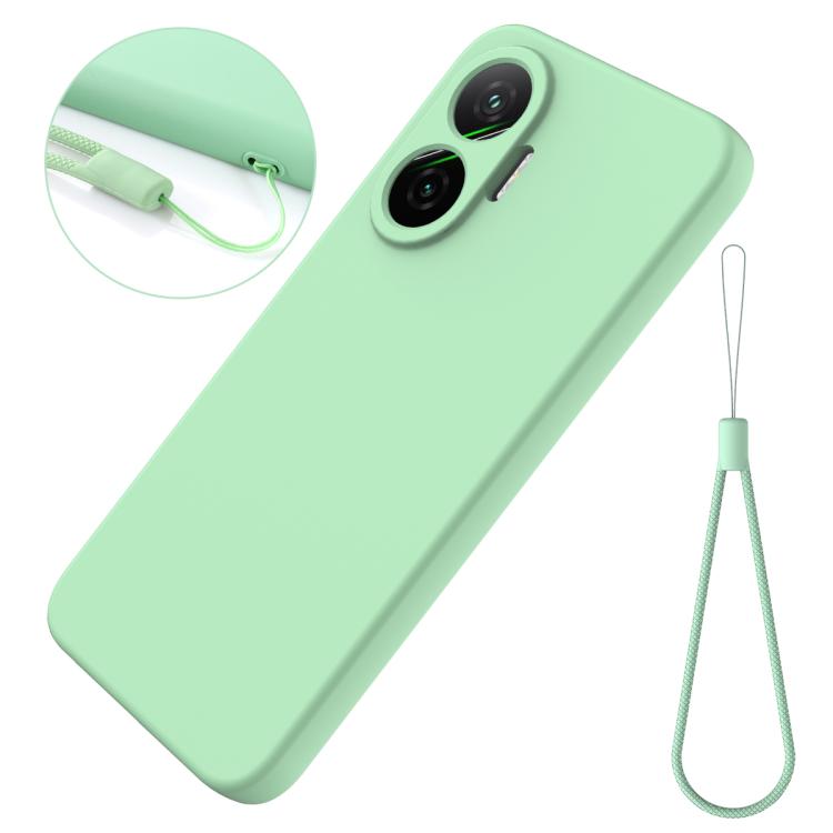 For Xiaomi Poco F7 / Redmi Turbo 4 Pro Solid Color Liquid Silicone Dropproof Full Coverage Phone Case