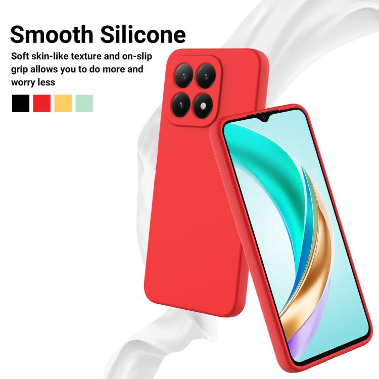 For Xiaomi 15T 5G Solid Color Liquid Silicone Dropproof Full Coverage Phone Case