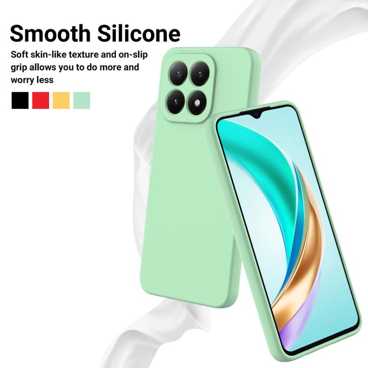 For Xiaomi 15T 5G Solid Color Liquid Silicone Dropproof Full Coverage Phone Case