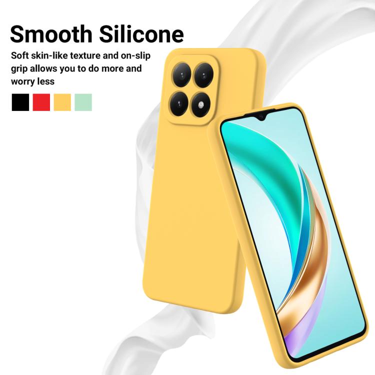 For Xiaomi 15T 5G Solid Color Liquid Silicone Dropproof Full Coverage Phone Case