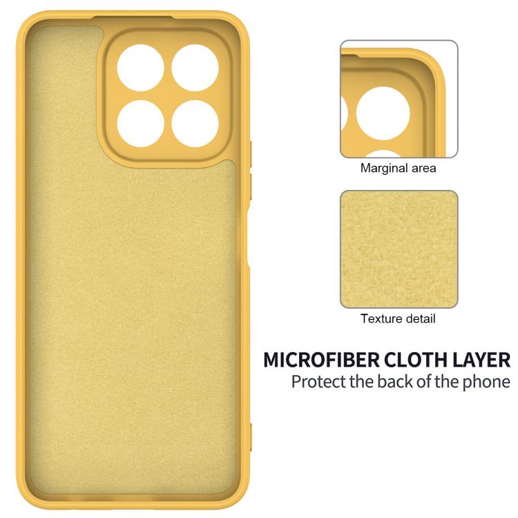 For Xiaomi 15T 5G Solid Color Liquid Silicone Dropproof Full Coverage Phone Case