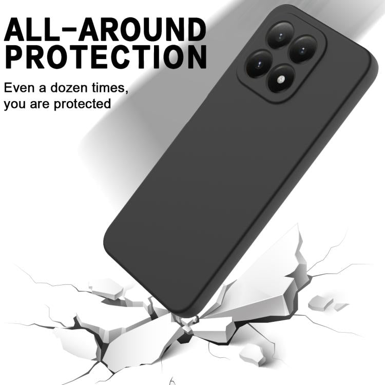For Xiaomi 17 Solid Color Liquid Silicone Dropproof Full Coverage Phone Case