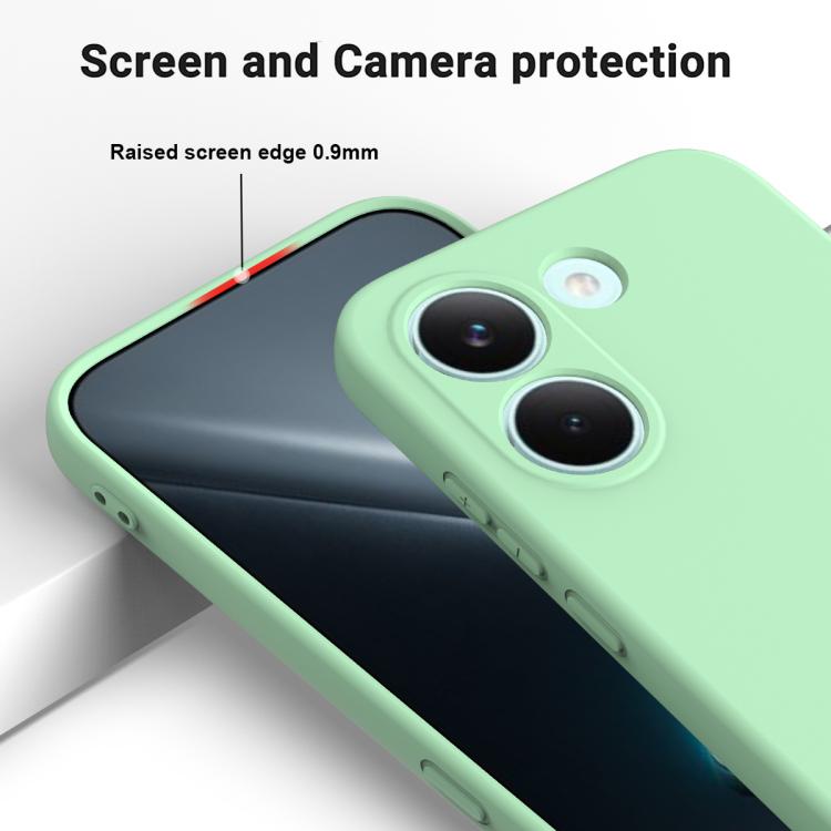 For Xiaomi Poco X8 Pro / Redmi Turbo 5 Solid Color Liquid Silicone Dropproof Full Coverage Phone Case