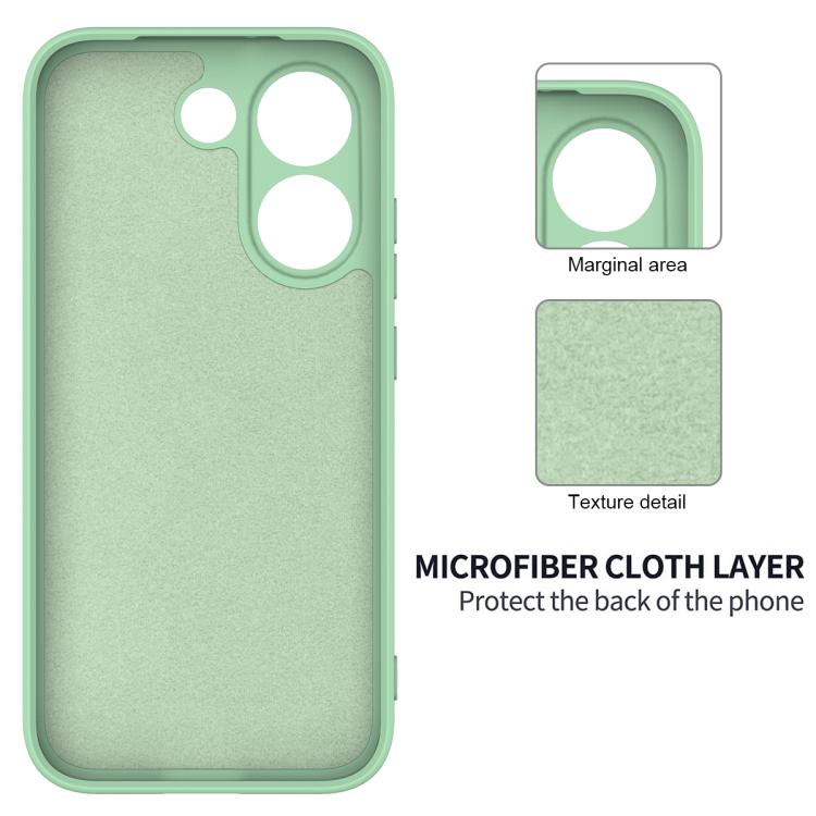 For Xiaomi Poco X8 Pro / Redmi Turbo 5 Solid Color Liquid Silicone Dropproof Full Coverage Phone Case