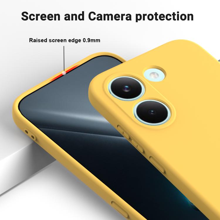 For Xiaomi Poco X8 Pro / Redmi Turbo 5 Solid Color Liquid Silicone Dropproof Full Coverage Phone Case