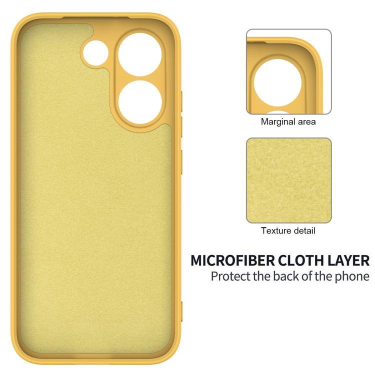 For Xiaomi Poco X8 Pro / Redmi Turbo 5 Solid Color Liquid Silicone Dropproof Full Coverage Phone Case