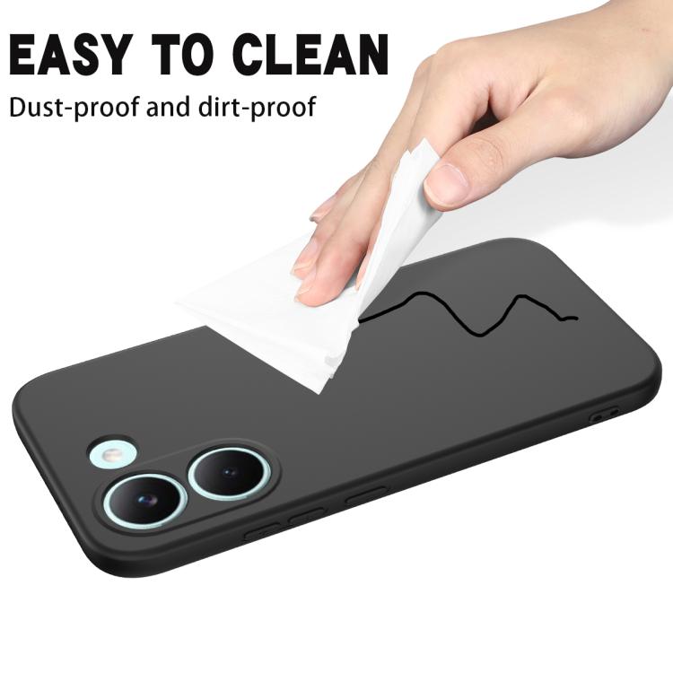 For Xiaomi Poco X8 Pro / Redmi Turbo 5 Solid Color Liquid Silicone Dropproof Full Coverage Phone Case