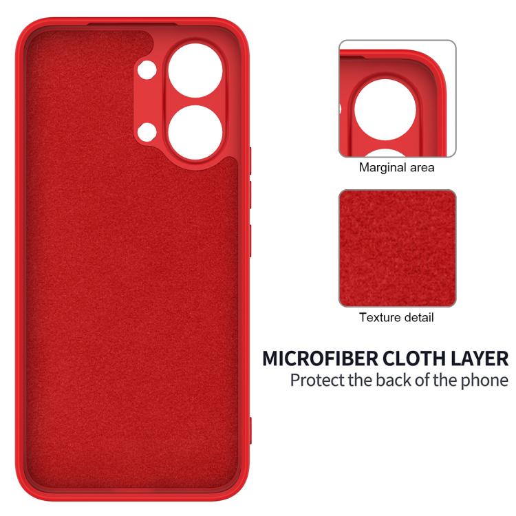 For Xiaomi Poco X8 Pro Max / Turbo 5 Max Solid Color Liquid Silicone Dropproof Full Coverage Phone Case