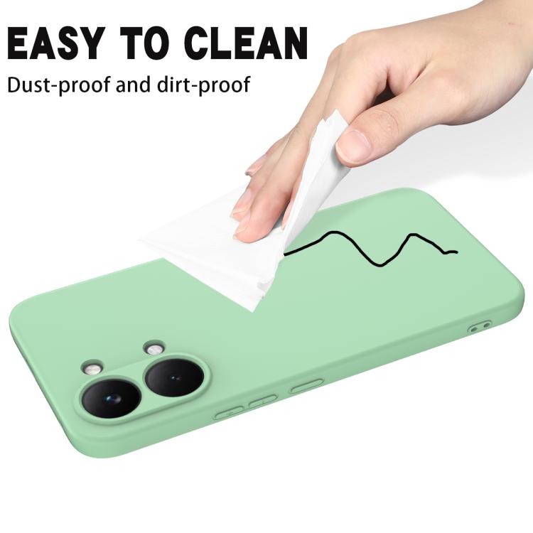For Xiaomi Poco X8 Pro Max / Turbo 5 Max Solid Color Liquid Silicone Dropproof Full Coverage Phone Case