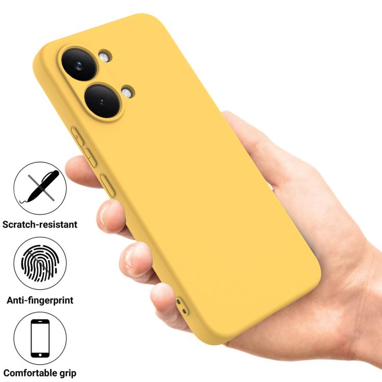 For Xiaomi Poco X8 Pro Max / Turbo 5 Max Solid Color Liquid Silicone Dropproof Full Coverage Phone Case