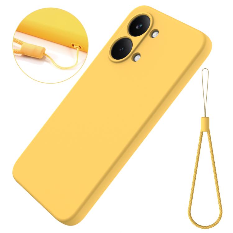 For Xiaomi Poco X8 Pro Max / Turbo 5 Max Solid Color Liquid Silicone Dropproof Full Coverage Phone Case