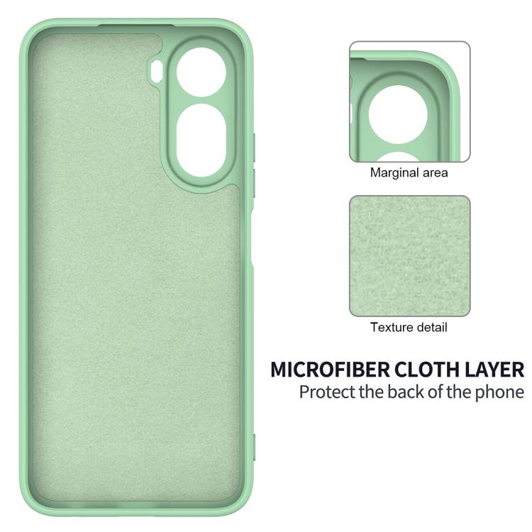 For Xiaomi Poco C85x 5G Solid Color Liquid Silicone Dropproof Full Coverage Phone Case