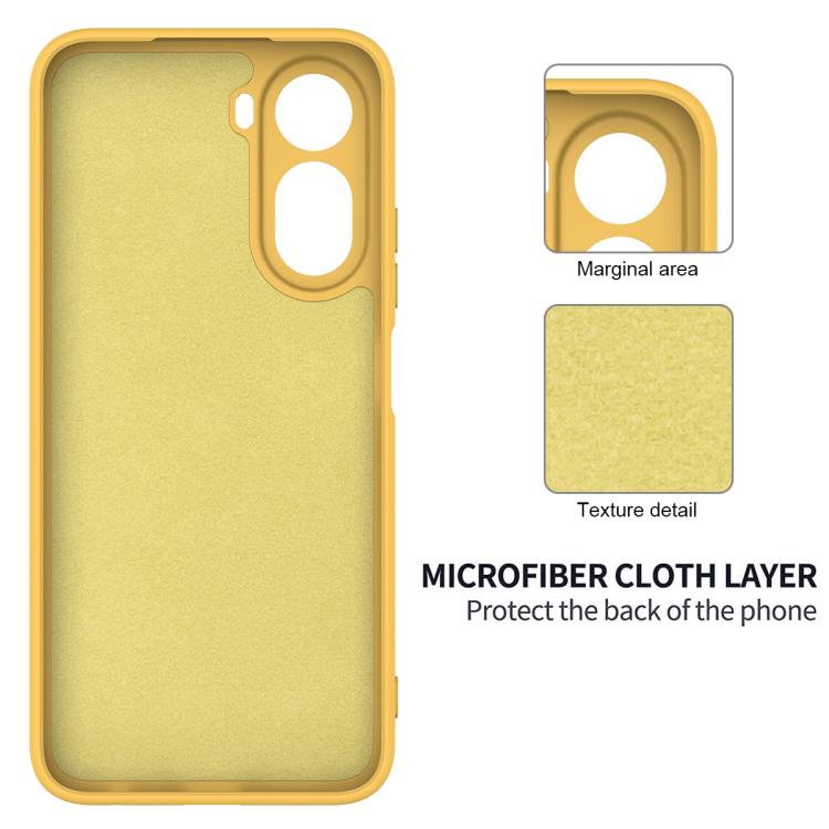 For Xiaomi Poco C85x 5G Solid Color Liquid Silicone Dropproof Full Coverage Phone Case