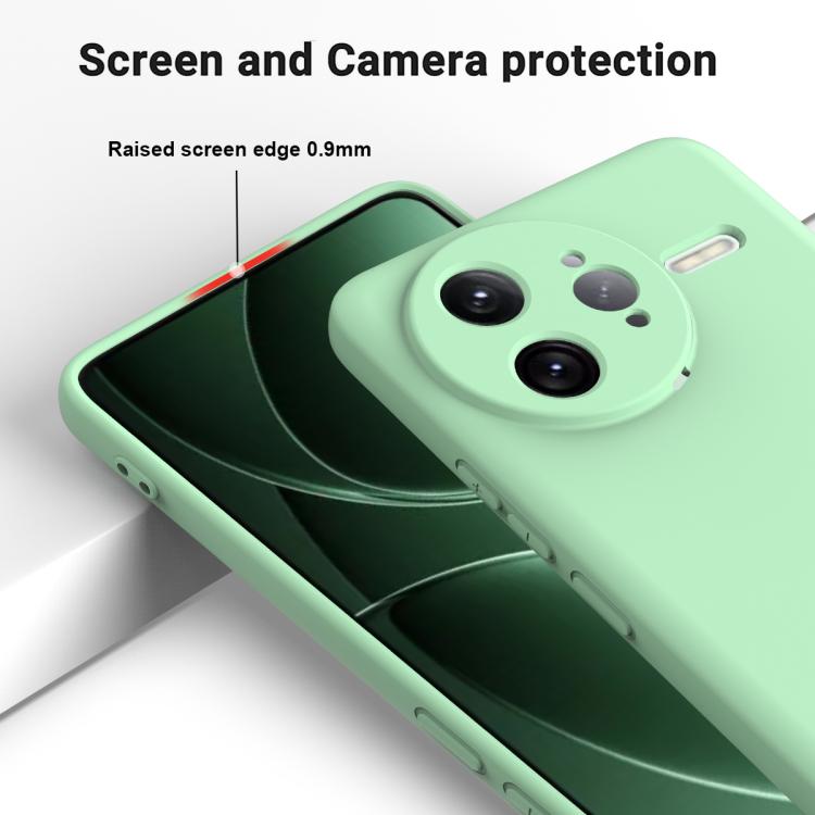 For Redmi K80 Pro Solid Color Liquid Silicone Dropproof Full Coverage Phone Case