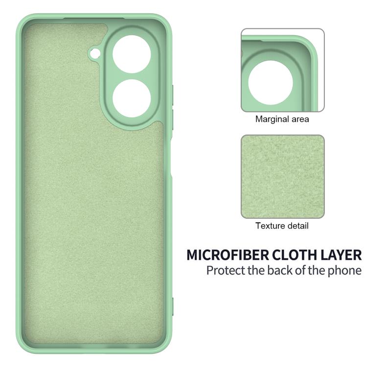 For Redmi A5 4G 171.7mm / Poco C71 Solid Color Liquid Silicone Dropproof Full Coverage Phone Case