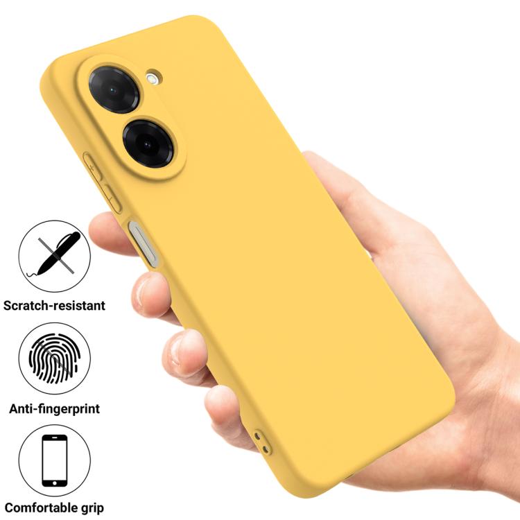 For Redmi A5 NFC 4G 173mm Solid Color Liquid Silicone Dropproof Full Coverage Phone Case