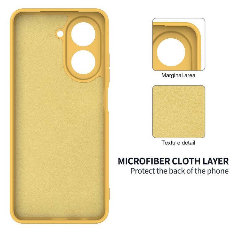 For Redmi A5 NFC 4G 173mm Solid Color Liquid Silicone Dropproof Full Coverage Phone Case
