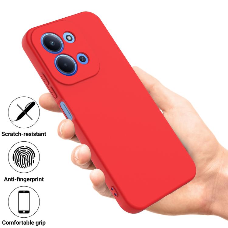 For Redmi 15C 5G / 4G Global 171mm Solid Color Liquid Silicone Dropproof Full Coverage Phone Case