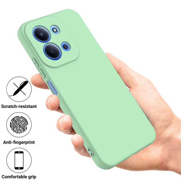 For Redmi 15C 5G / 4G Global 171mm Solid Color Liquid Silicone Dropproof Full Coverage Phone Case