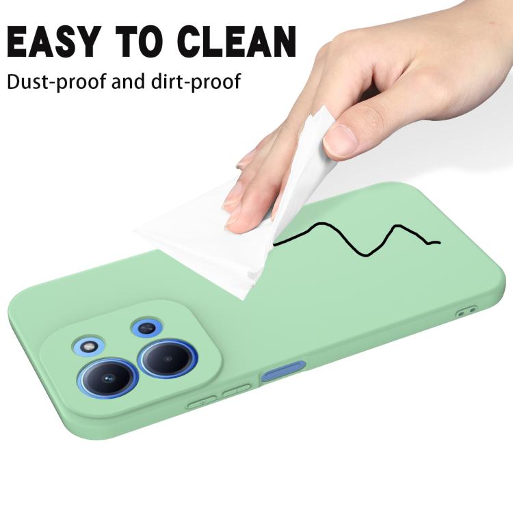 For Redmi 15C 5G / 4G Global 171mm Solid Color Liquid Silicone Dropproof Full Coverage Phone Case