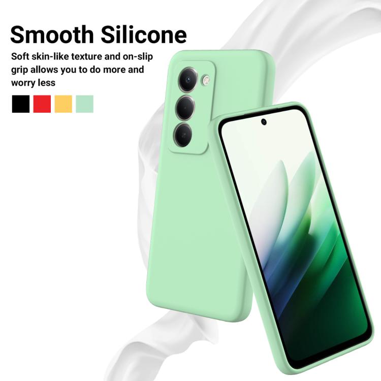 For Redmi 15 5G / 4G EU 171mm Solid Color Liquid Silicone Dropproof Full Coverage Phone Case
