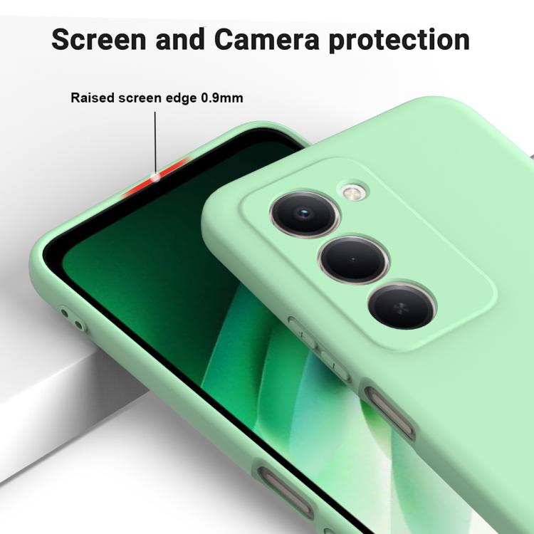 For Redmi 15 5G / 4G EU 171mm Solid Color Liquid Silicone Dropproof Full Coverage Phone Case