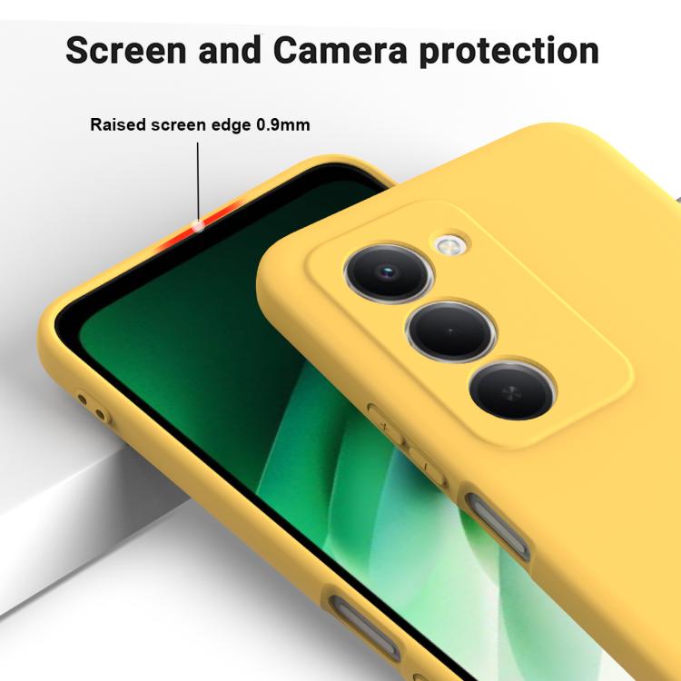 For Redmi 15 5G / 4G EU 171mm Solid Color Liquid Silicone Dropproof Full Coverage Phone Case
