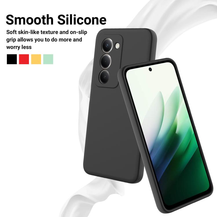 For Redmi 15 5G / 4G EU 171mm Solid Color Liquid Silicone Dropproof Full Coverage Phone Case