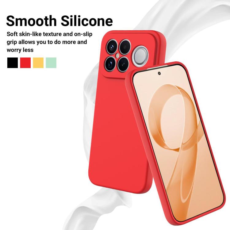 For Redmi K90 Pro Max / Poco F8 Ultra Solid Color Liquid Silicone Dropproof Full Coverage Phone Case
