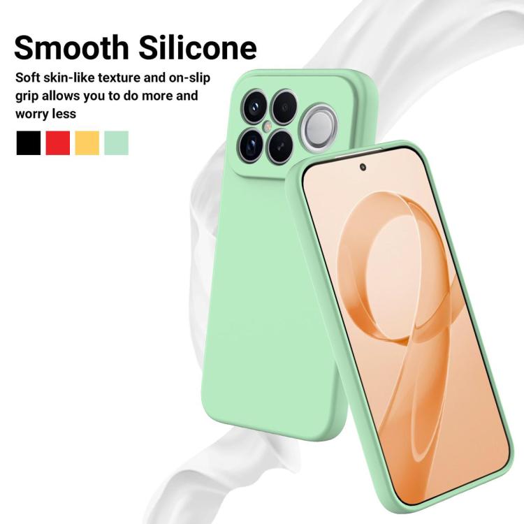 For Redmi K90 Pro Max / Poco F8 Ultra Solid Color Liquid Silicone Dropproof Full Coverage Phone Case