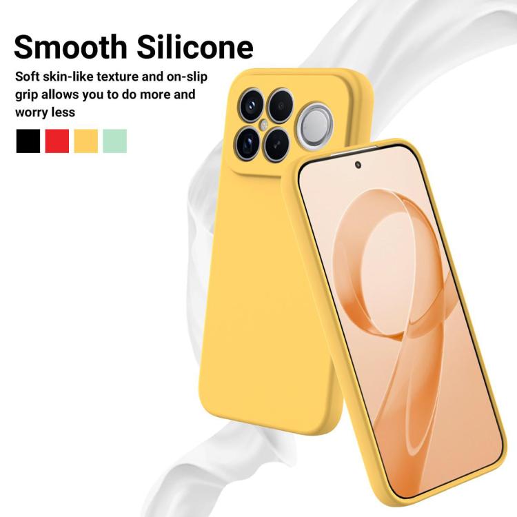 For Redmi K90 Pro Max / Poco F8 Ultra Solid Color Liquid Silicone Dropproof Full Coverage Phone Case