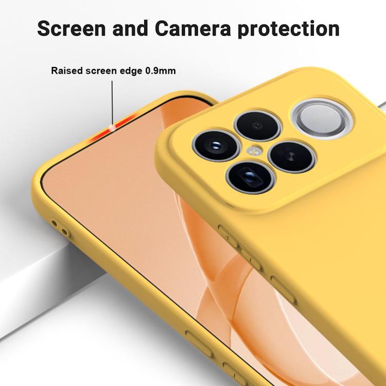 For Redmi K90 Pro Max / Poco F8 Ultra Solid Color Liquid Silicone Dropproof Full Coverage Phone Case
