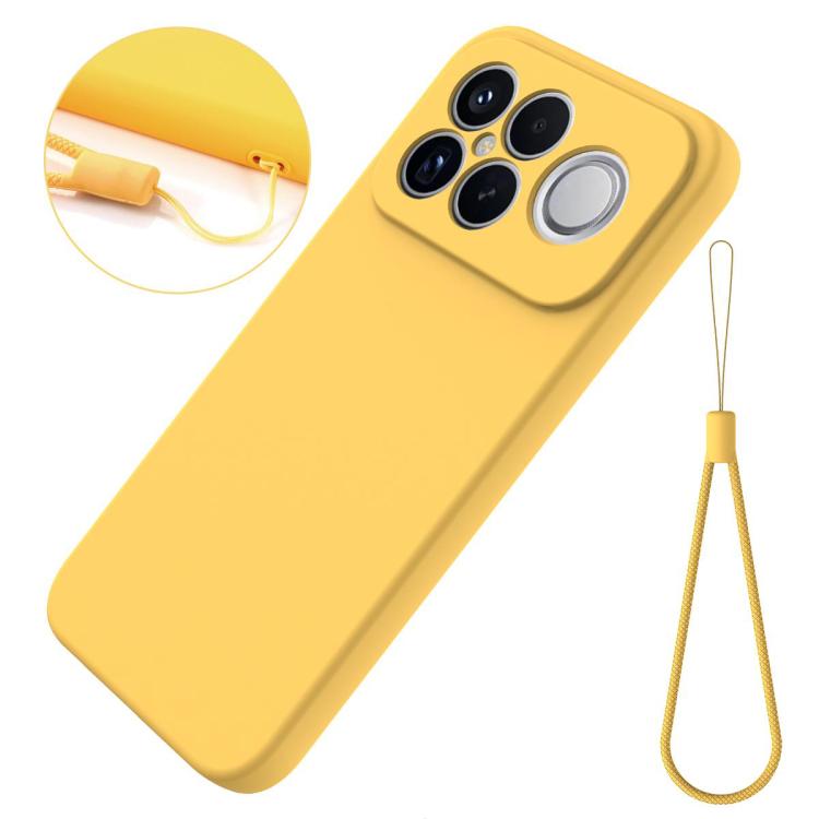For Redmi K90 Pro Max / Poco F8 Ultra Solid Color Liquid Silicone Dropproof Full Coverage Phone Case