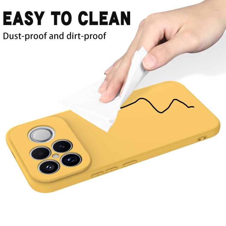 For Redmi K90 Pro Max / Poco F8 Ultra Solid Color Liquid Silicone Dropproof Full Coverage Phone Case