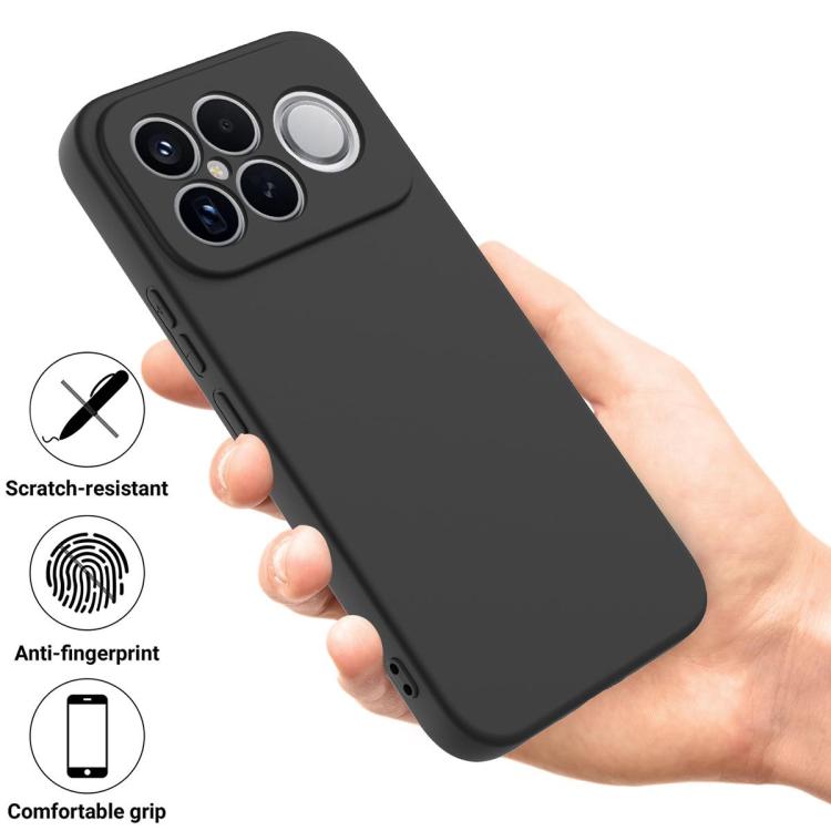 For Redmi K90 Pro Max / Poco F8 Ultra Solid Color Liquid Silicone Dropproof Full Coverage Phone Case
