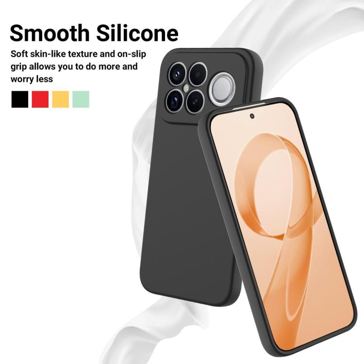 For Redmi K90 Pro Max / Poco F8 Ultra Solid Color Liquid Silicone Dropproof Full Coverage Phone Case