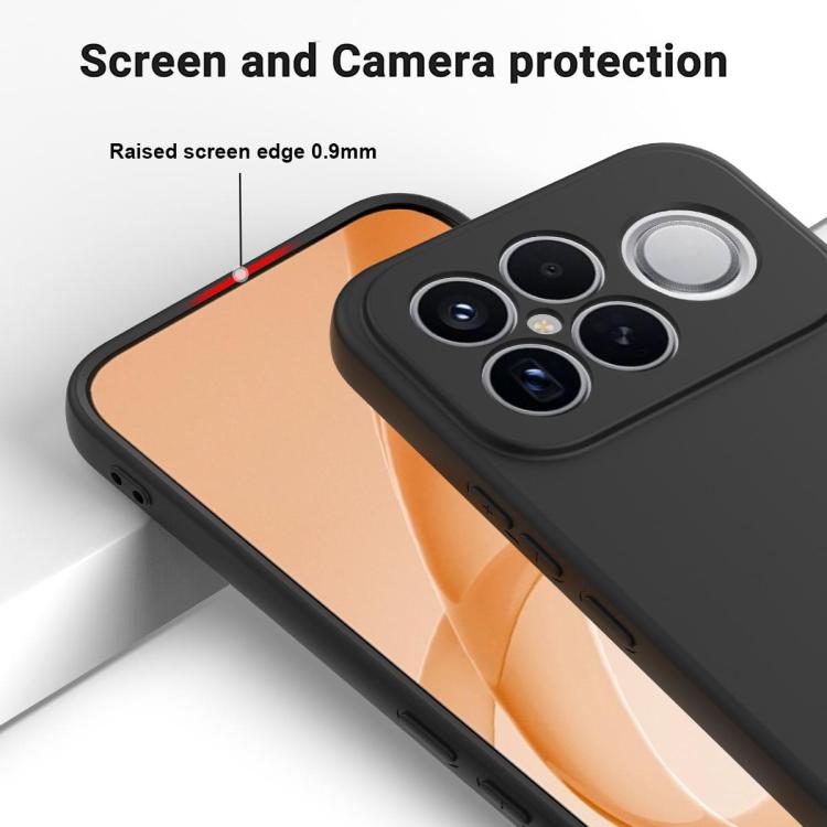 For Redmi K90 Pro Max / Poco F8 Ultra Solid Color Liquid Silicone Dropproof Full Coverage Phone Case