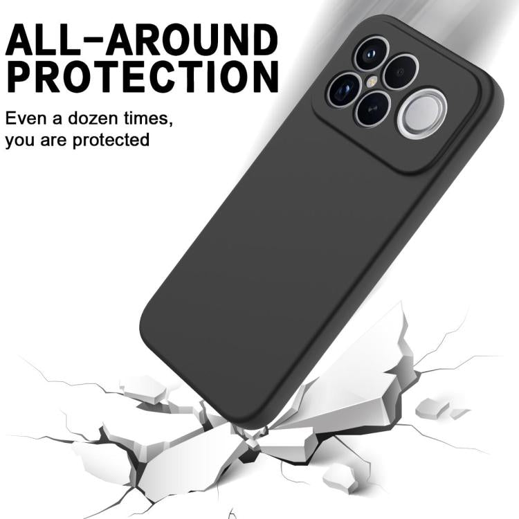 For Redmi K90 Pro Max / Poco F8 Ultra Solid Color Liquid Silicone Dropproof Full Coverage Phone Case