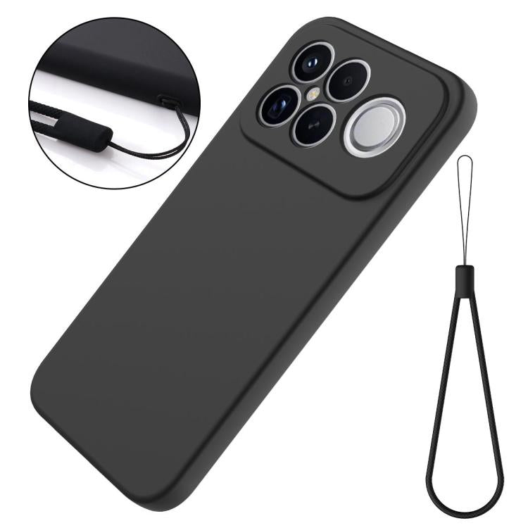 For Redmi K90 Pro Max / Poco F8 Ultra Solid Color Liquid Silicone Dropproof Full Coverage Phone Case