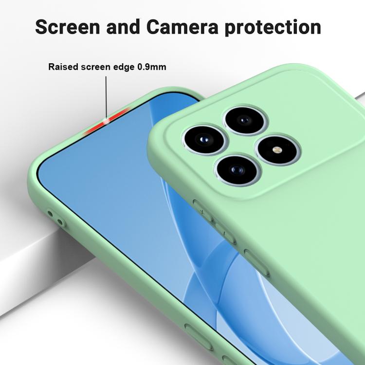 For Redmi K90 / Poco F8 Pro Solid Color Liquid Silicone Dropproof Full Coverage Phone Case