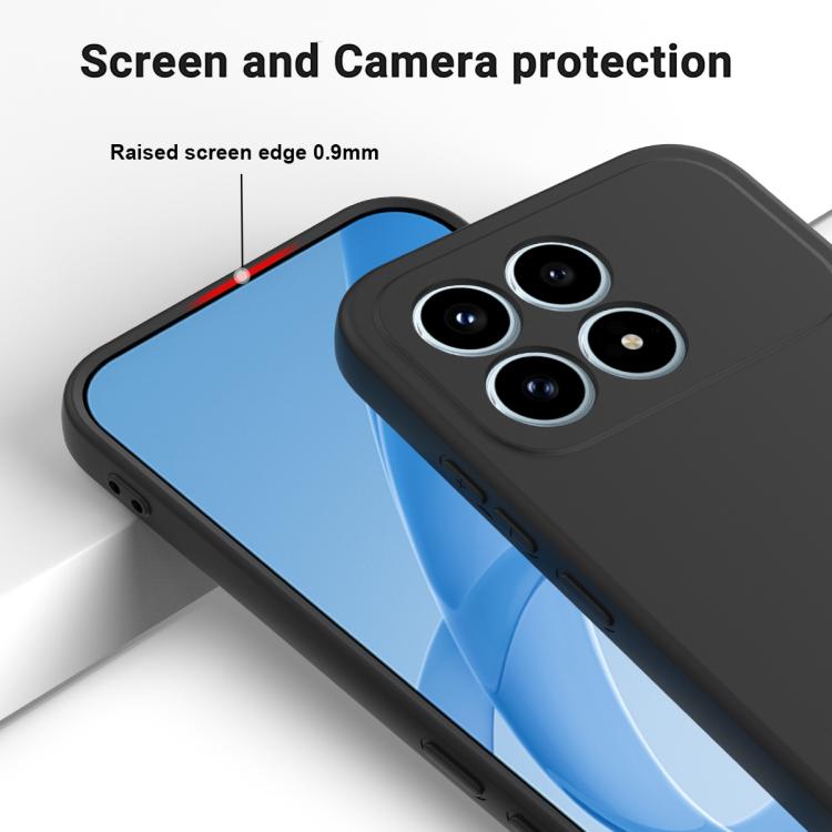 For Redmi K90 / Poco F8 Pro Solid Color Liquid Silicone Dropproof Full Coverage Phone Case