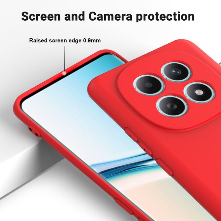 For Redmi Note 15 5G 164mm / Poco M8 5G Solid Color Liquid Silicone Dropproof Full Coverage Phone Case